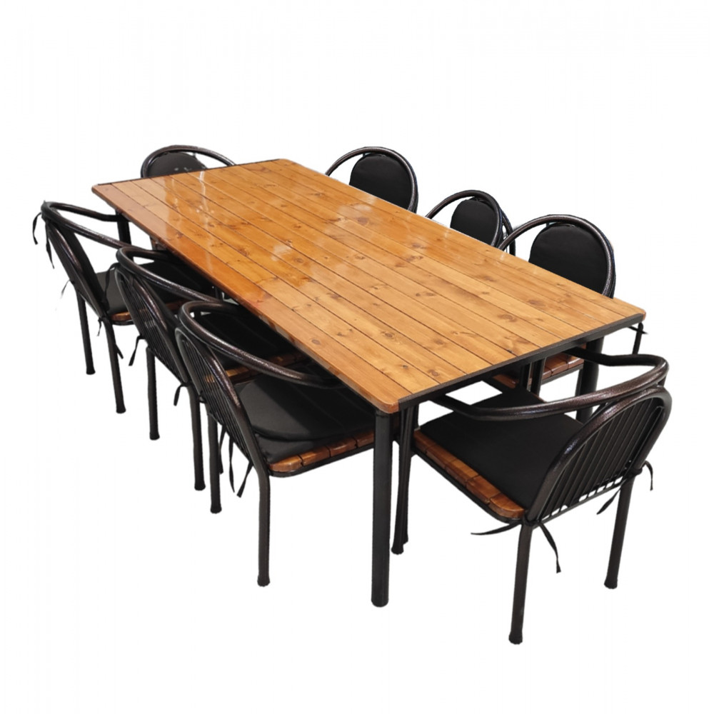 Taxta masa Asil Buturlu dəst 1x2.2  T0101/S118